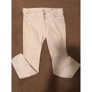 Size 15 White Skinny Jeans